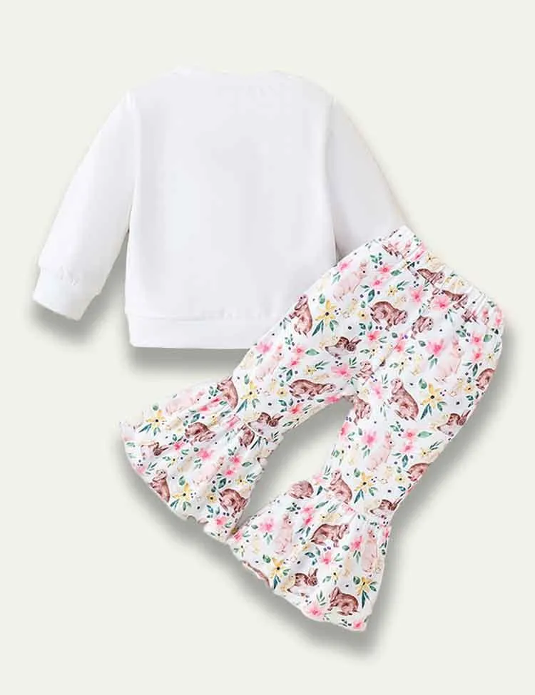 Easter Colored Bunny Long Sleeve Suit - Image 2