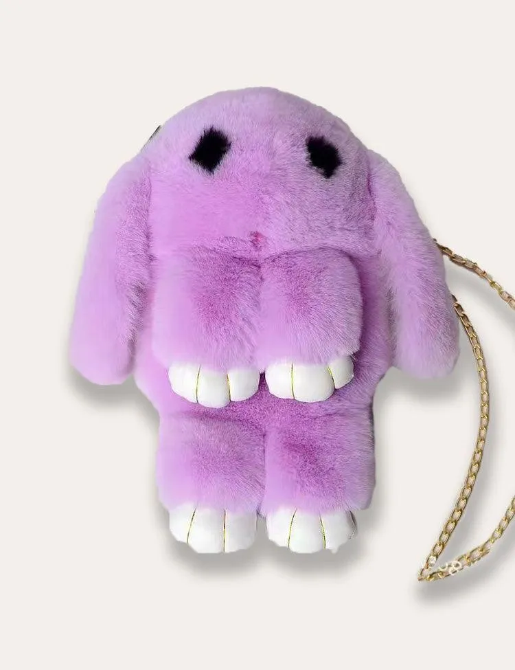 Easter Plush Bunny Cross-body Bag - Image 9