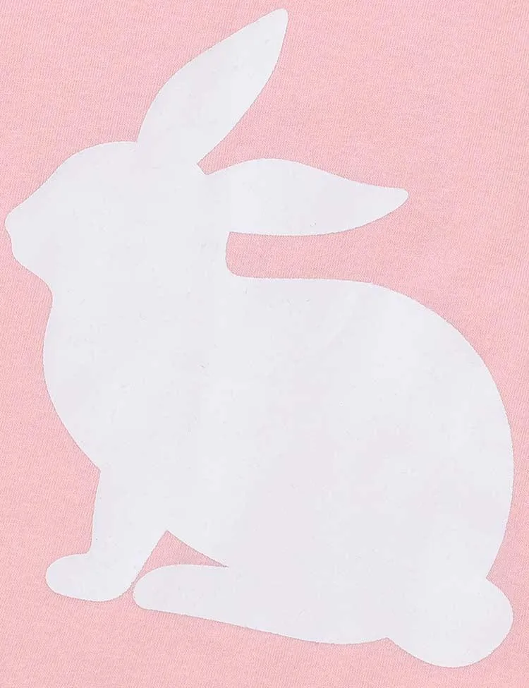 Easter Spotted Bunny Printed T-Shirt+Flared Pants - Image 6