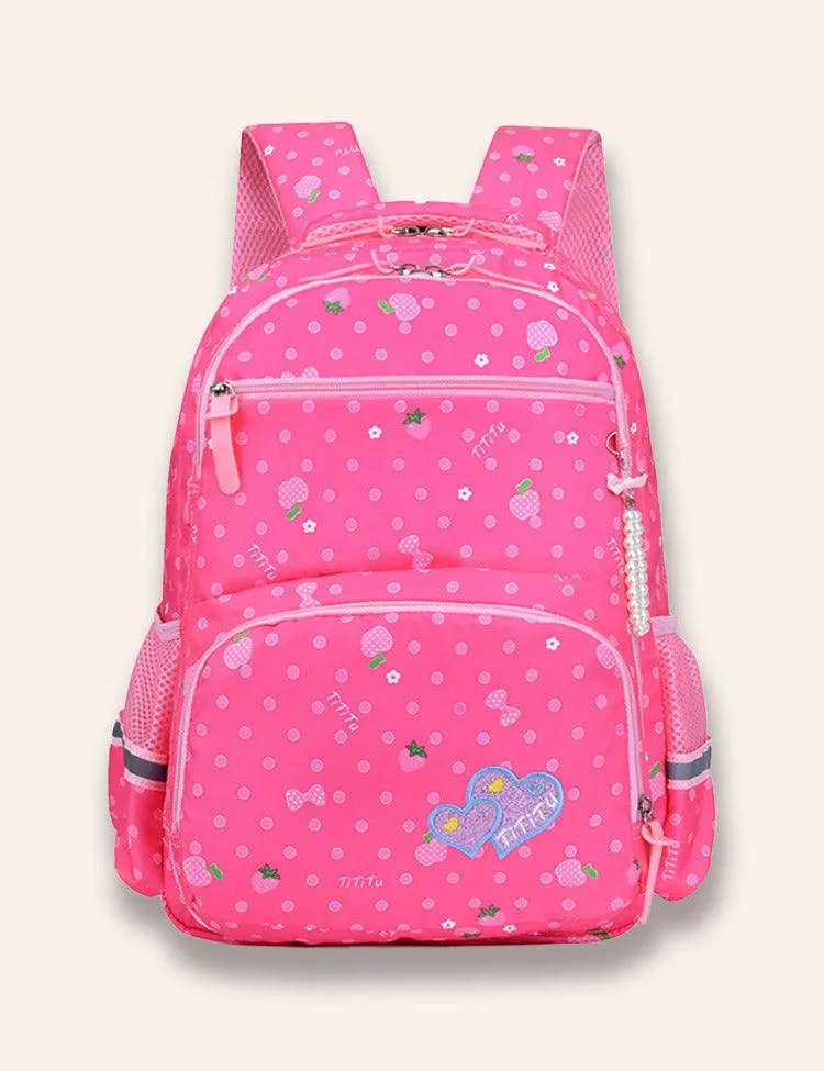Elementary School Strawberry Backpack - Image 2
