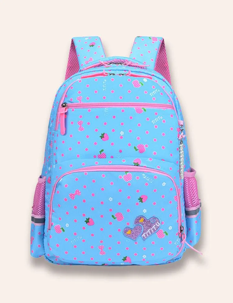 Elementary School Strawberry Backpack - Image 3