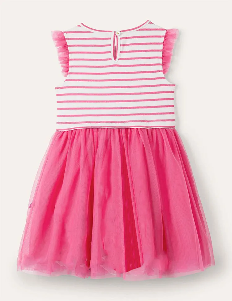 Elephant&Tree Applique Tulle Dress - Image 2