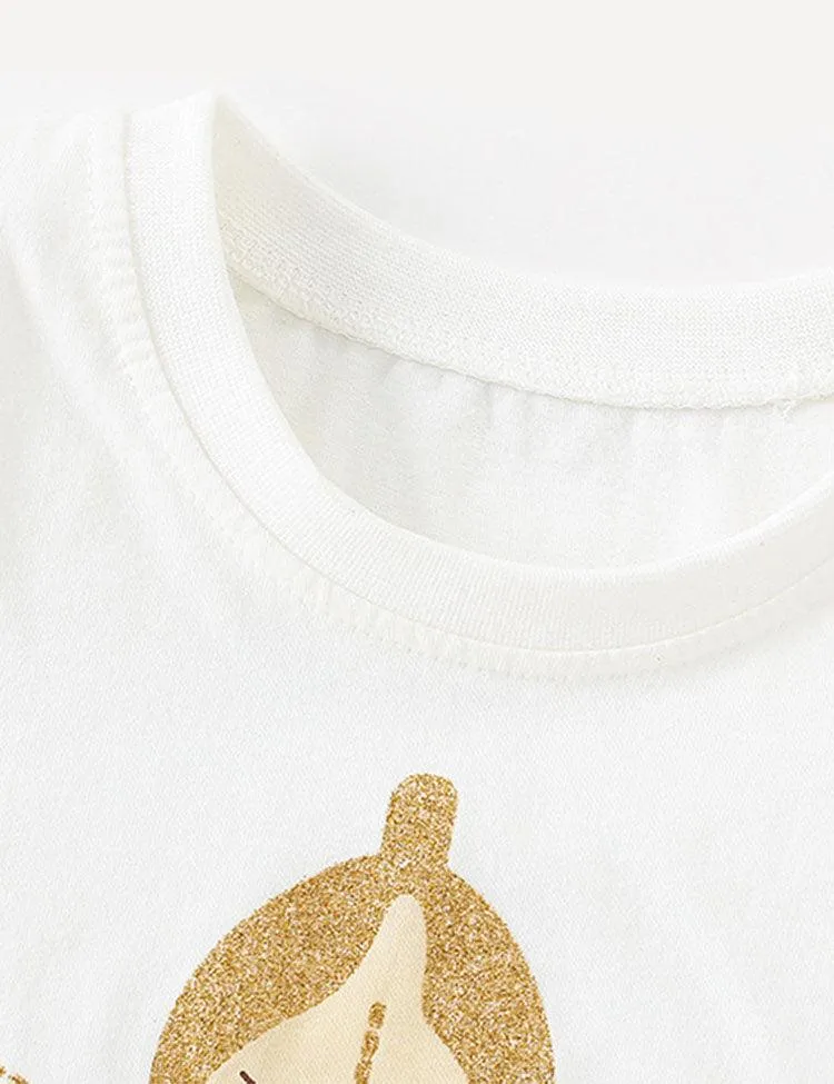 Elf Printed Round Neck Set - Image 3