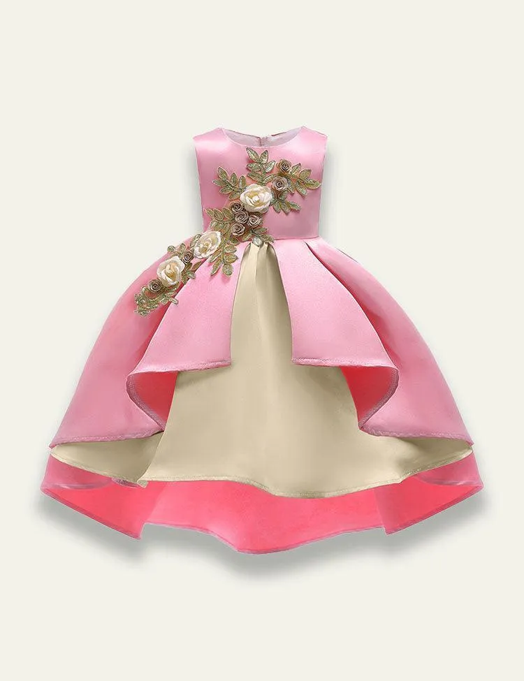 Embroidered Party Dress - Image 2