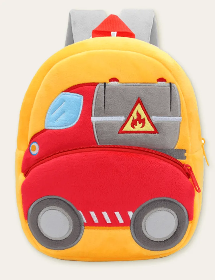 Engineering Vehicle Doll Schoolbag Backpack - Image 12