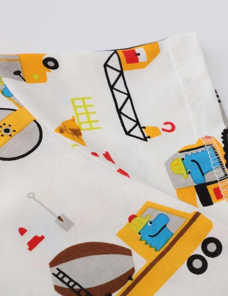 Engineering Vehicle Printed T-shirt - Image 4