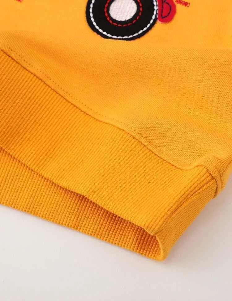 Excavator Appliqué Sweatshirt - Image 2