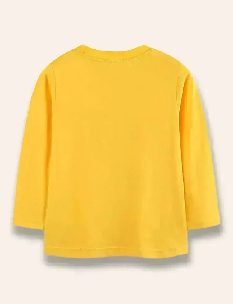 Excavator Printed Long Sleeve T-Shirt - Image 2