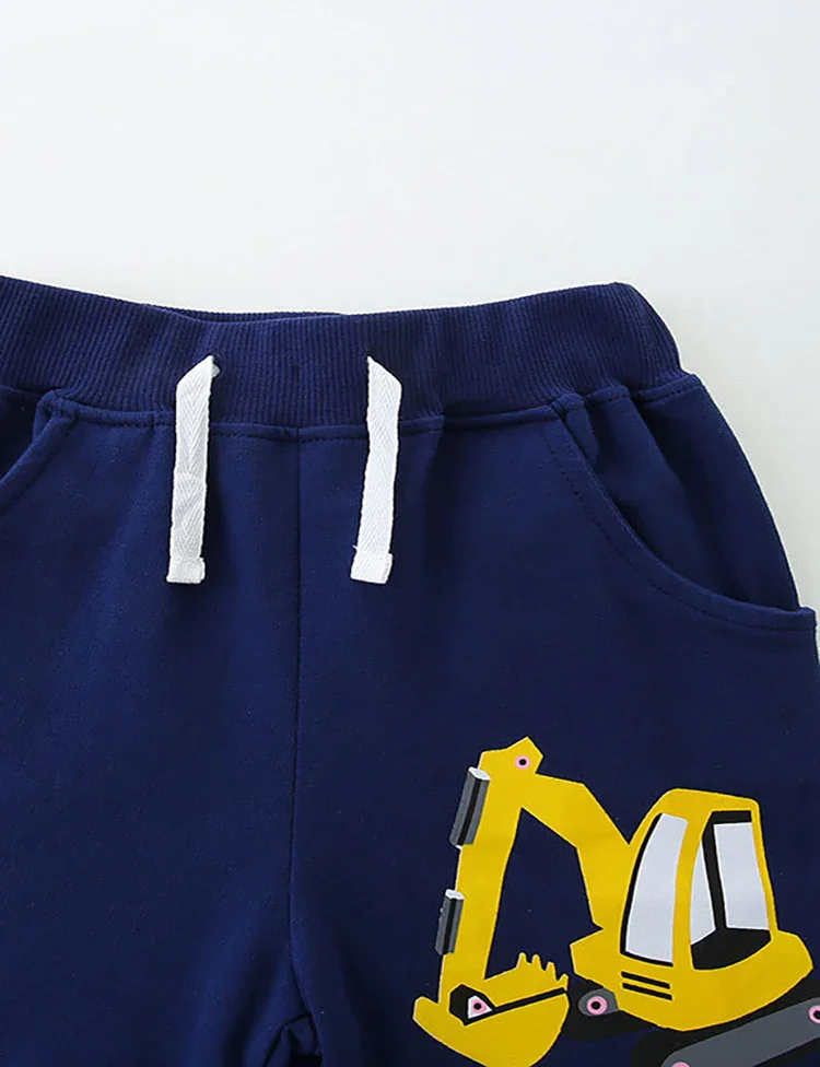 Excavator Printed Shorts - Image 3