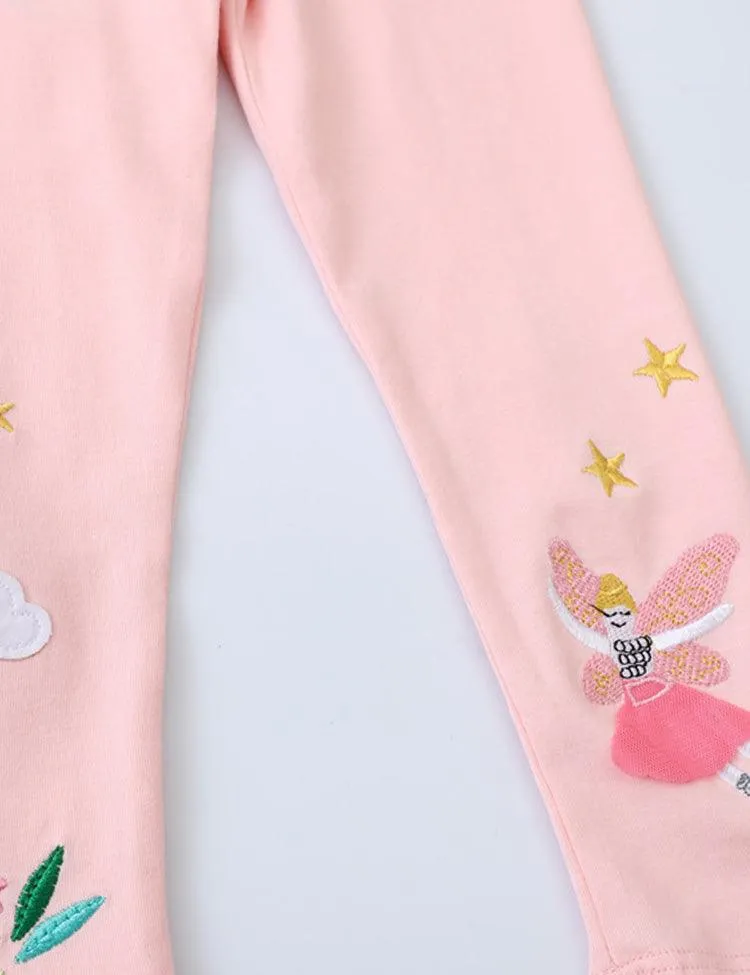 Fairy Embroidered Leggings - Image 2