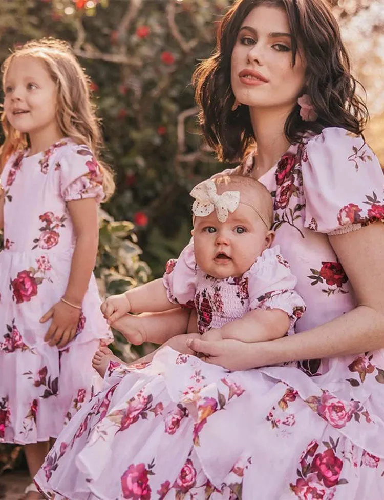Family Matching Floral Dress - Image 2