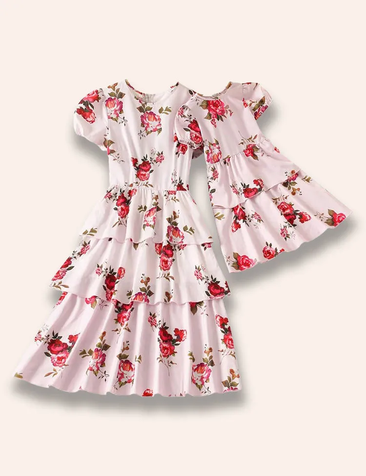 Family Matching Floral Dress - Image 3