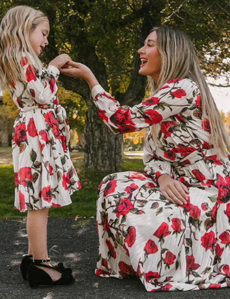 Family Matching Floral Dress - Image 3