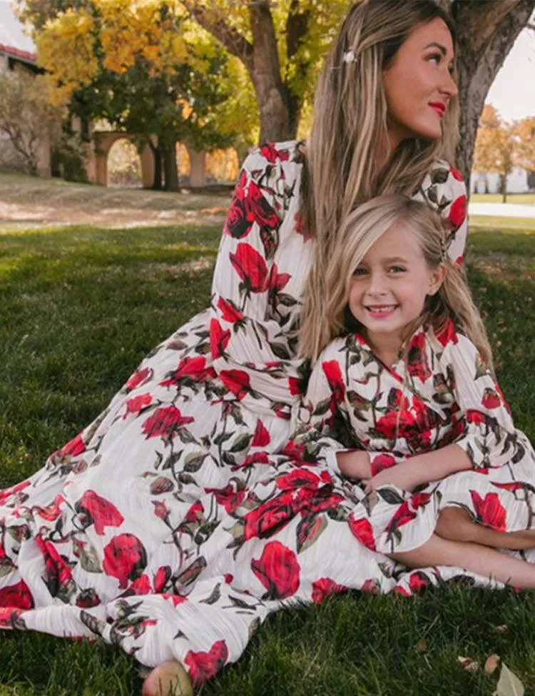 Family Matching Floral Dress - Image 4