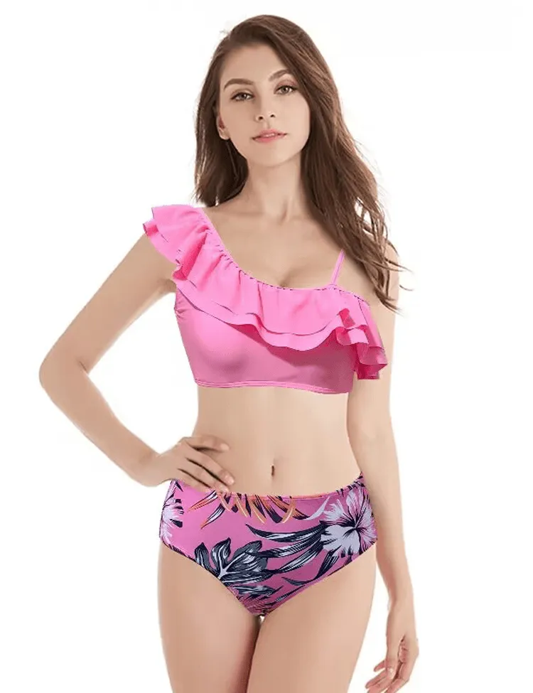 Family Matching Leaf Swimsuit - Image 4
