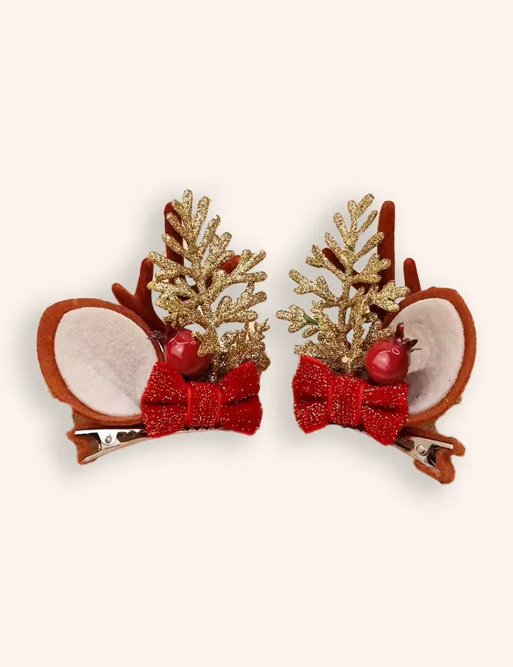Clearance Deals - Festival Reindeer Embroidered Tulle Dress - Image 2