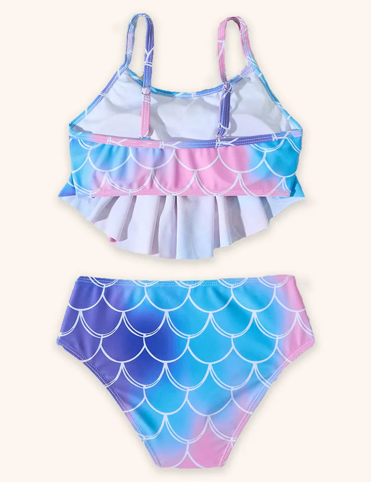 Fish Scale Printed Swimsuit - Image 2