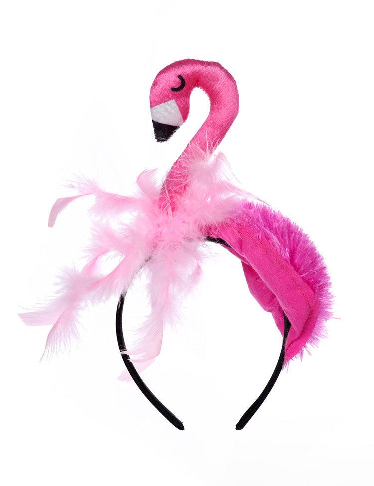 Mom&me Flamingo Appliqué Rainbow Tulle Party Dress - Image 2