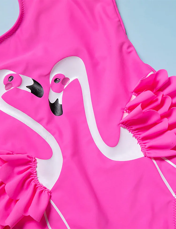 Flamingo One-piece Swimsuit - Image 4