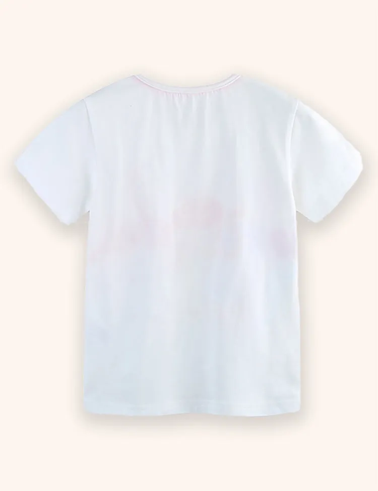 Flamingo Printed T-shirt - Image 2