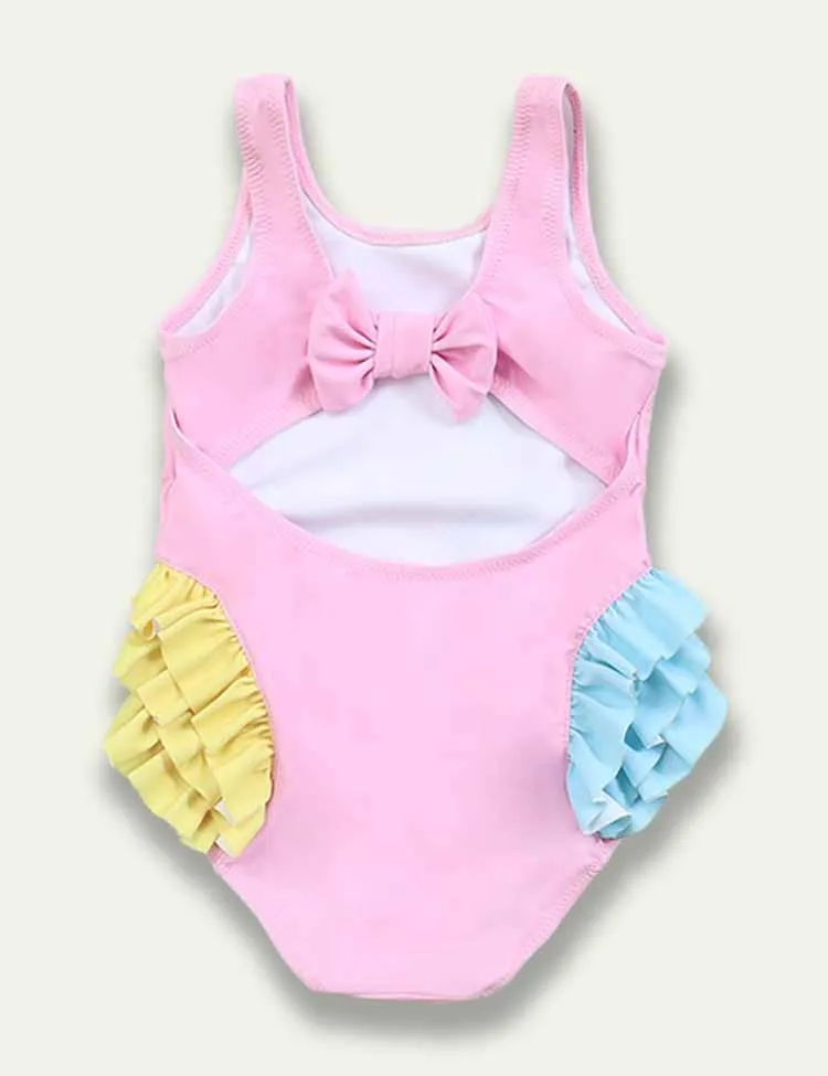 Flamingo Ruffled Swim Suit - Image 7