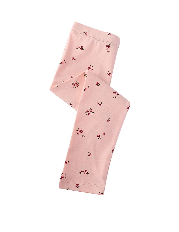 Floral Cotton Leggings - Image 2