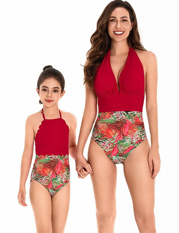 Floral Family Matching Swim Suit - Image 2