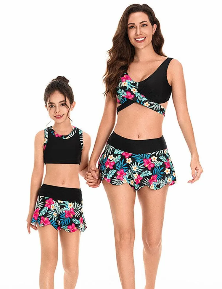 Floral Family Matching Swim Suit - Image 2