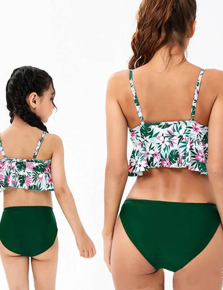 Floral Family Matching Swim Suit - Image 2