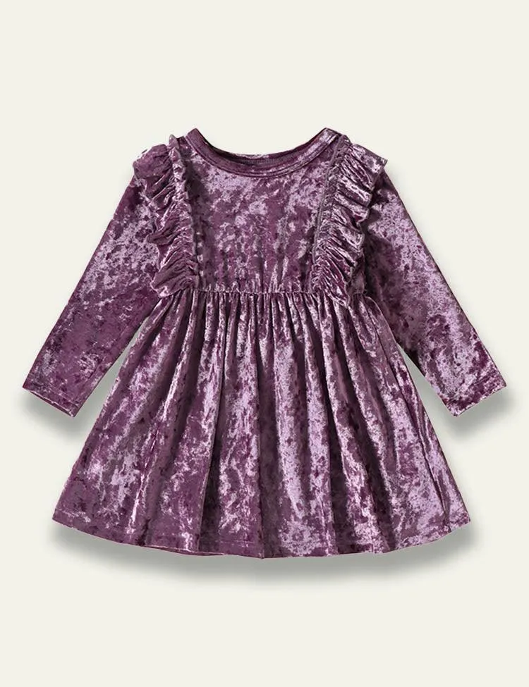 Floral Pleated Dress - Image 3