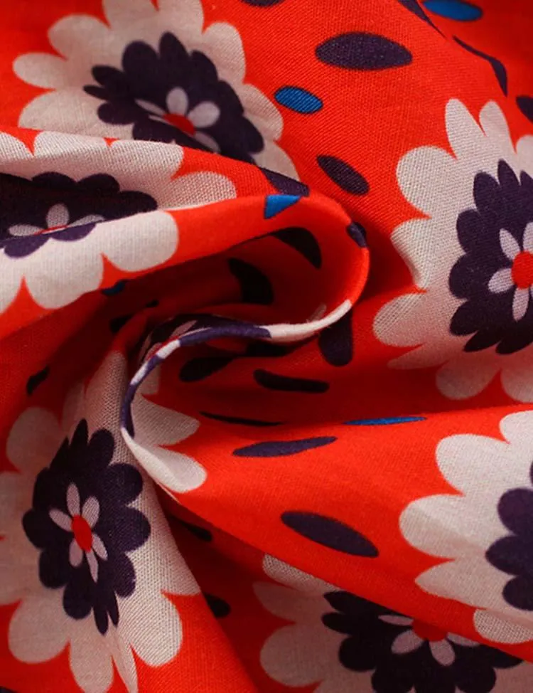 Floral Printed Dress - Image 4