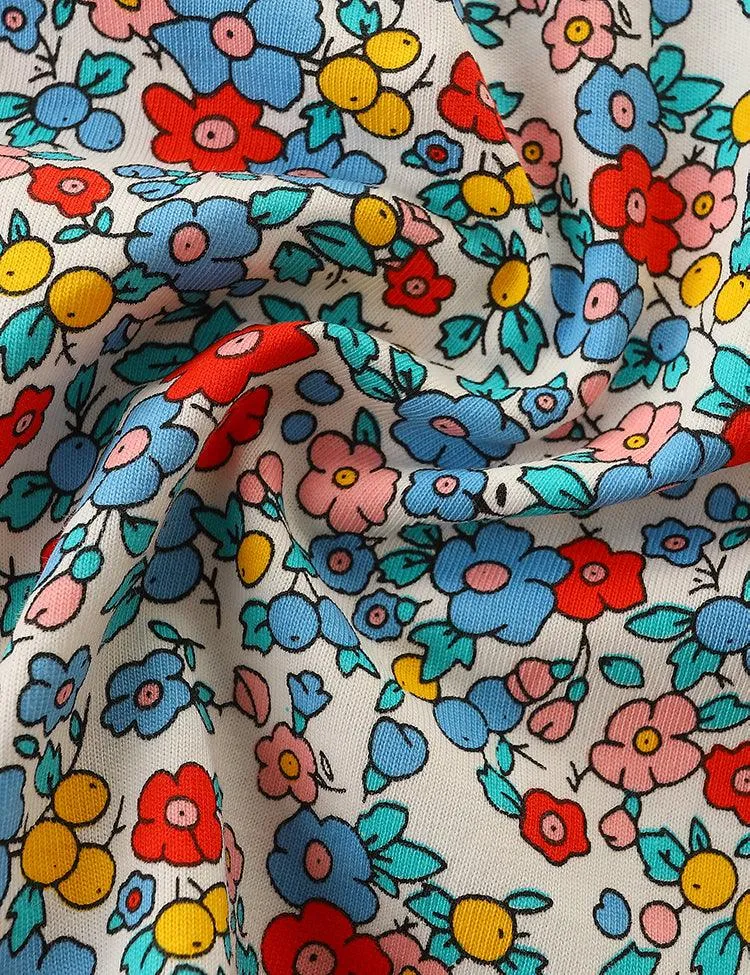 Floral Printed Long Sleeve Dress - Image 4