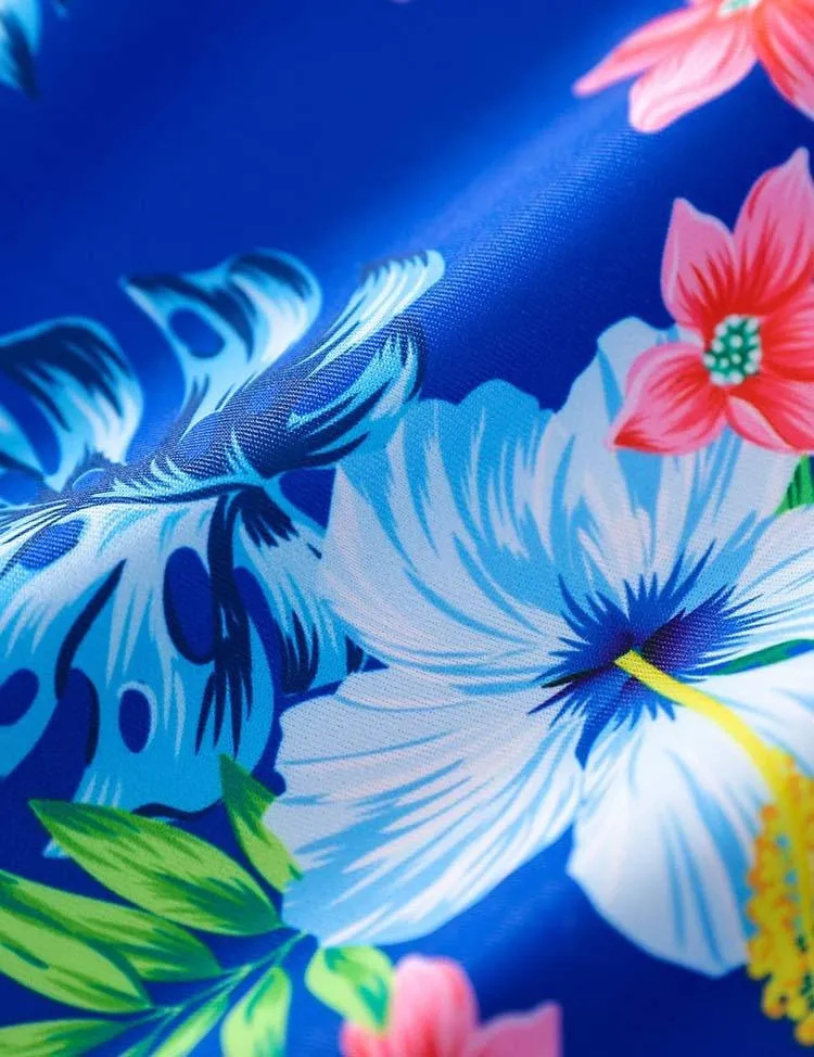 Floral Printed One-Piece Swimsuit - Image 3