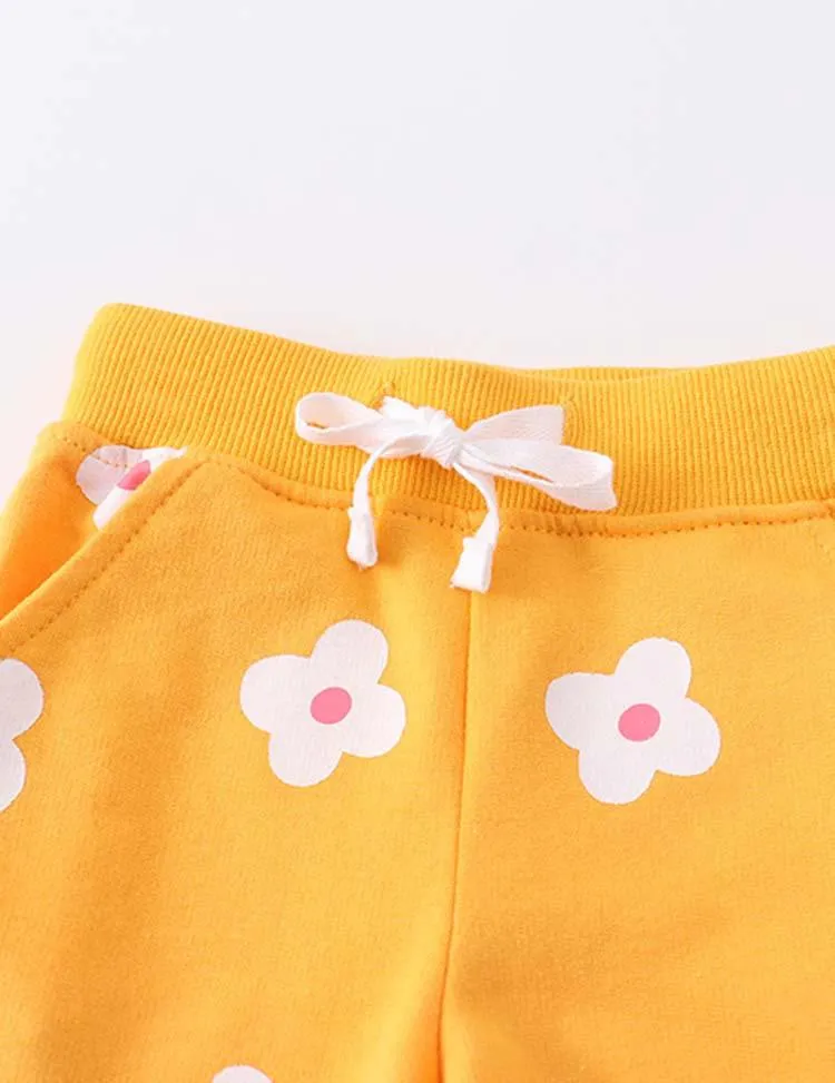 Floral Printed Sweatpants - Image 2