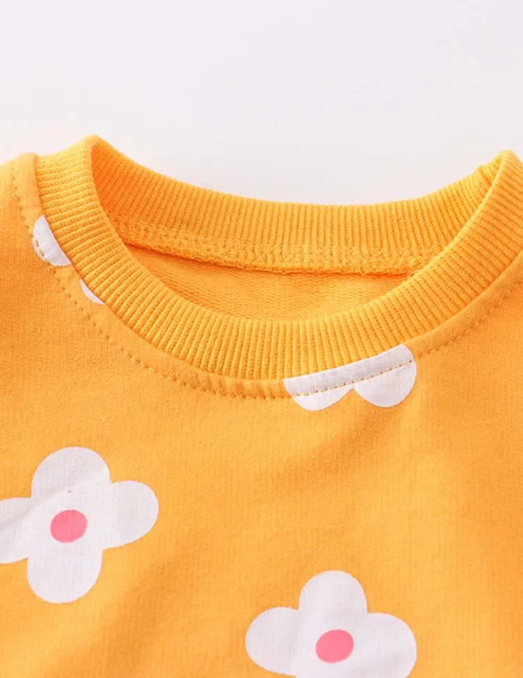 Floral Printed Sweatshirt - Image 2