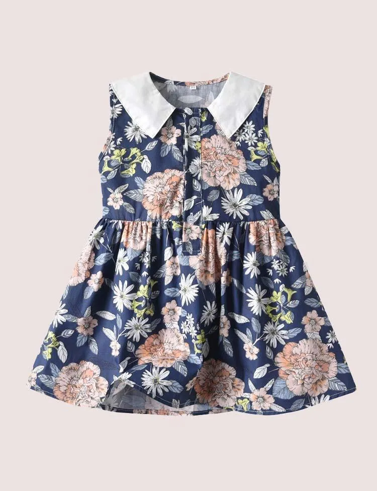 Floral Sleeveless Dress - Image 5