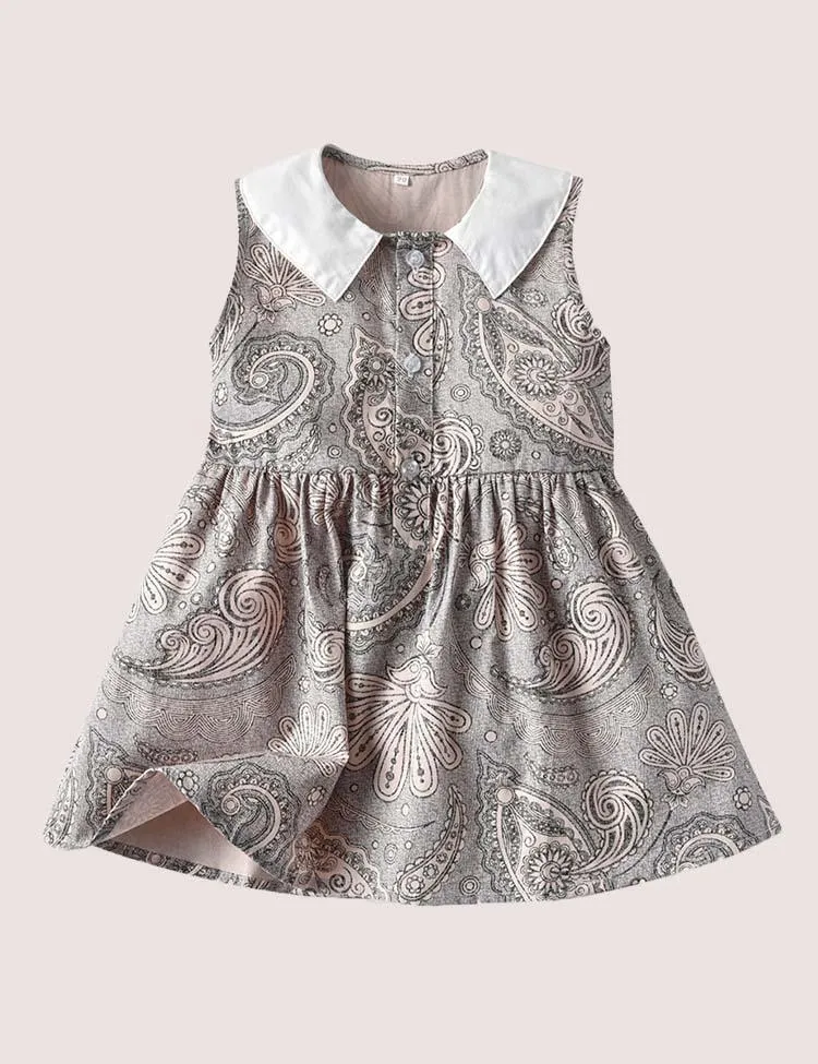 Floral Sleeveless Dress - Image 6