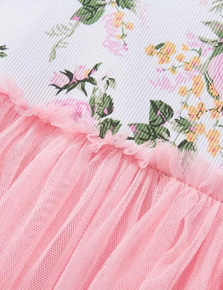 Floral Tulle Dress - Image 2