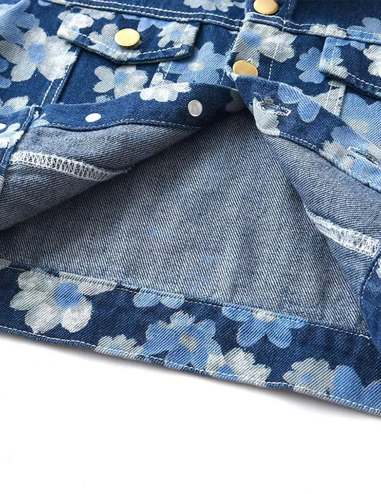 Flower Denim Set - Image 3