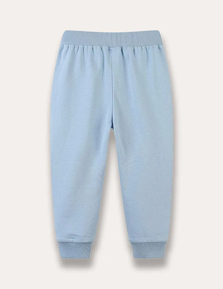 Flower Embroidered Pants - Image 2