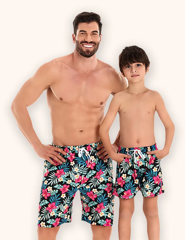 Flower Family Matching Swim Suit - Image 3