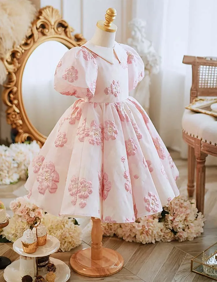 Flower Print Princess Dress - Image 2