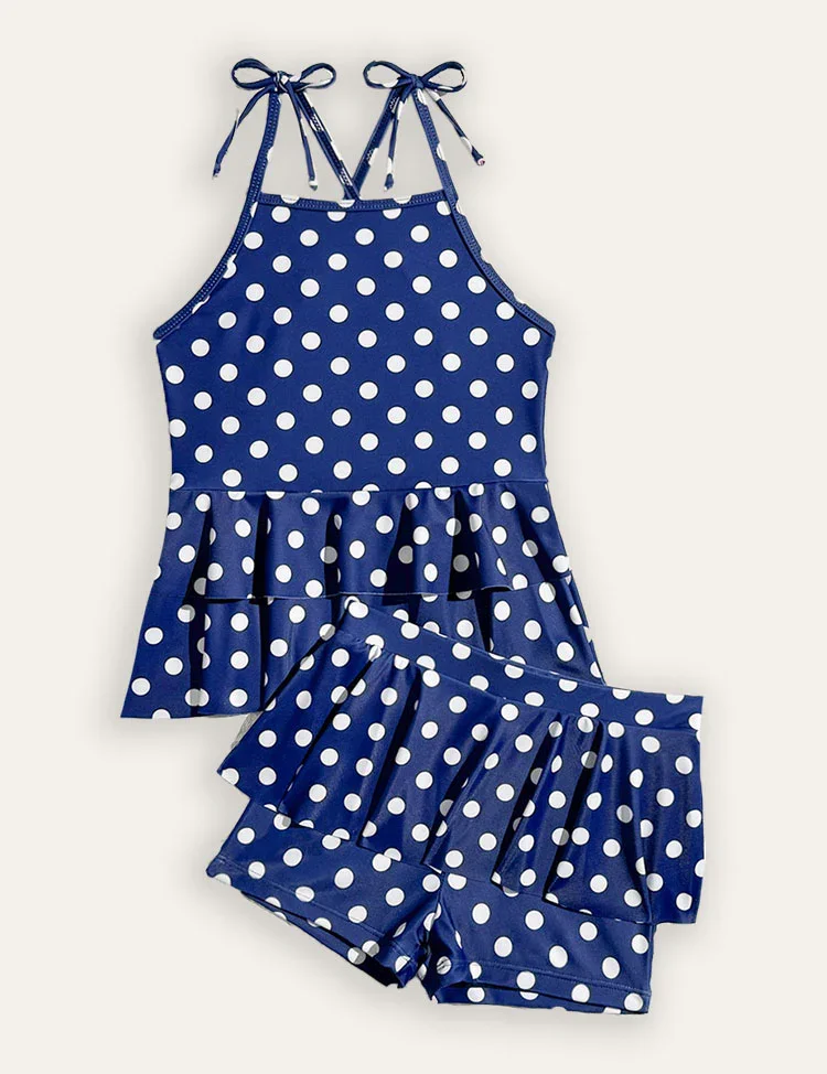 Flower Print Swimsuit Set - Image 5