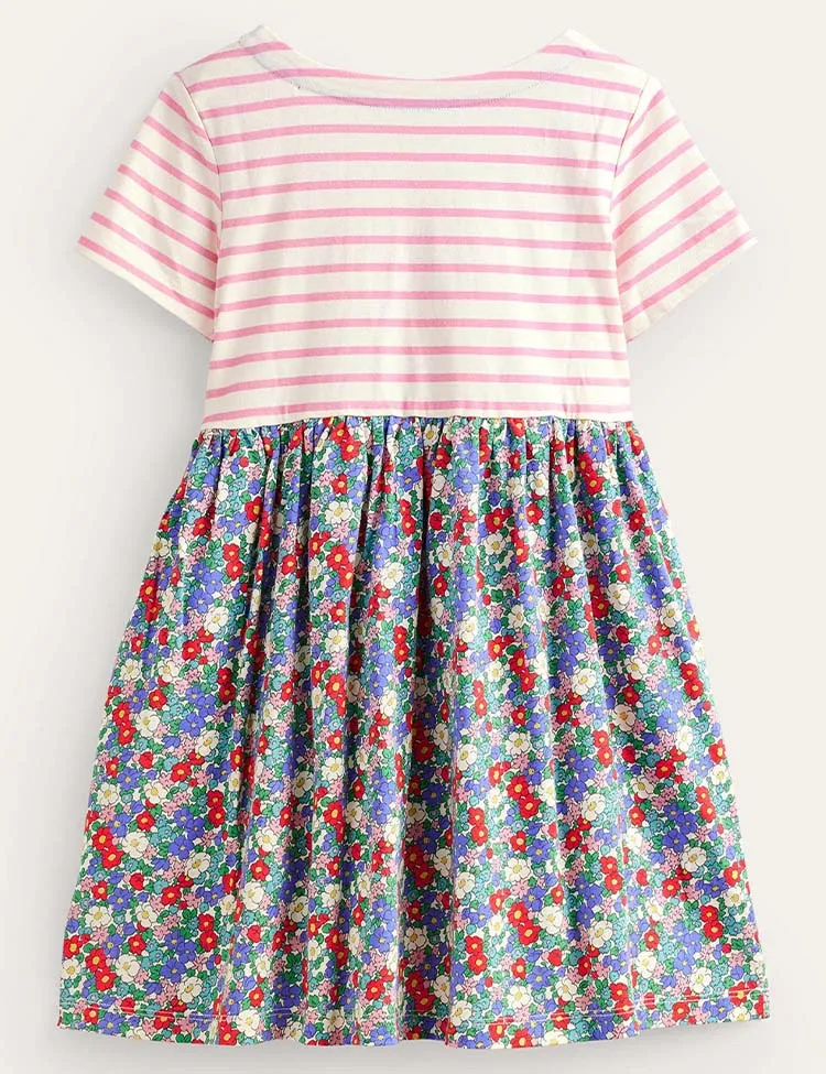 Flower Printed Dress - Image 2