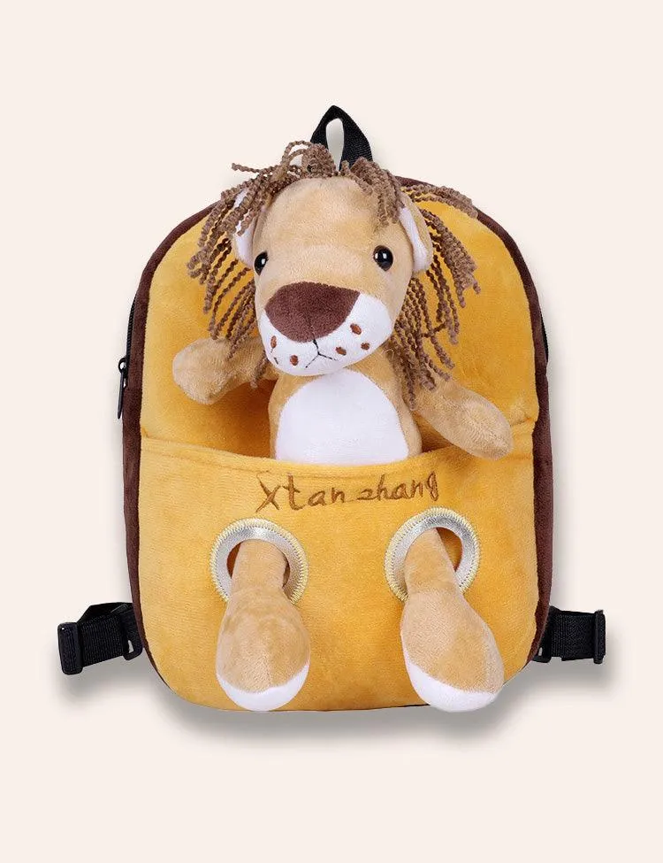 Fluffy Animal Backpack - Image 3