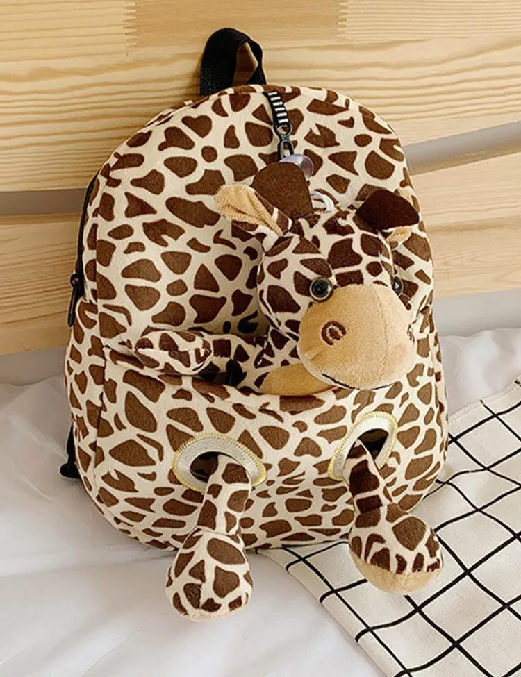 Fluffy Animal Backpack - Image 6