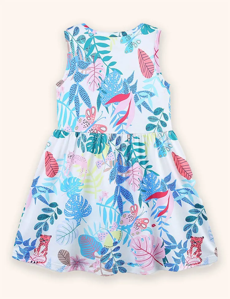 Fresh Leaf Printed Dress - Image 2