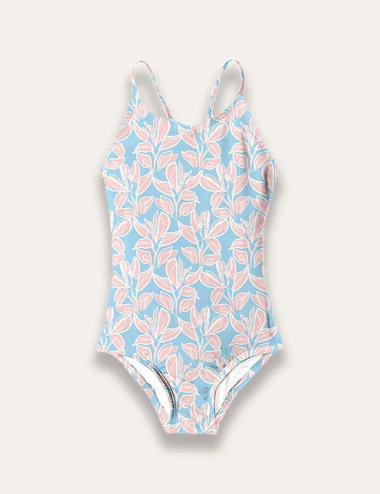 Fresh Leaves Conjoined Swimsuit - Image 4