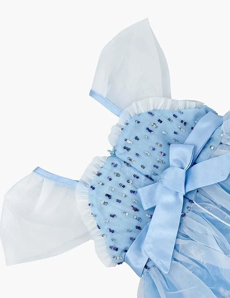 Frozen Mesh Party Dress - Image 4