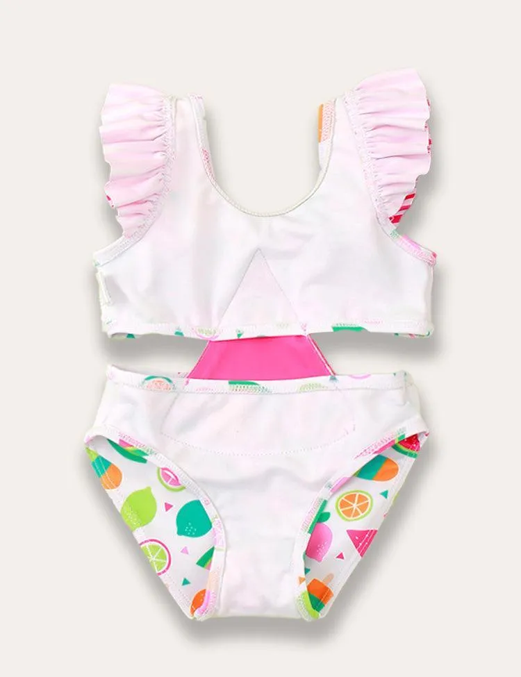 Fruit Appliqué One Piece Swimsuit - Image 5